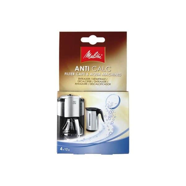 Afkalkningstabs Anti Calc 4 stk t. filterkaffemask passer til Melitta