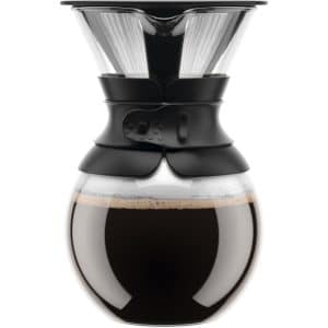 Bodum POUR OVER Kaffebrygger m. filter, 1,0 l - Sort