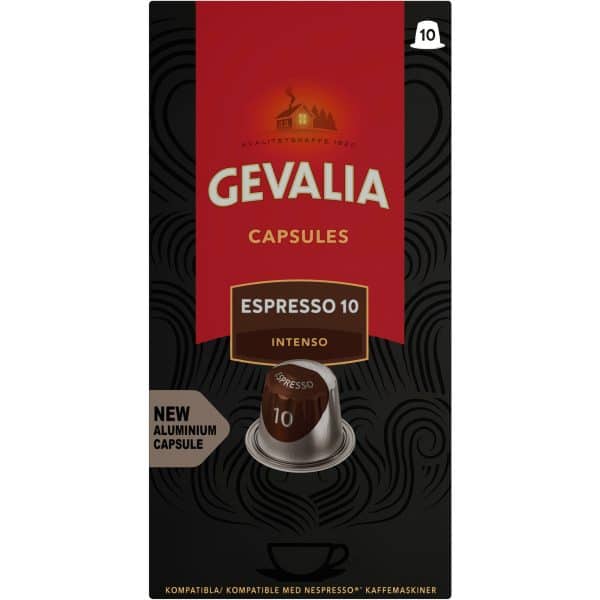 Gevalia Espresso 10 Intenso kapsler 4051001