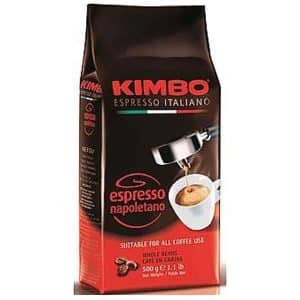 Kimbo hele kaffebønner - 500g.