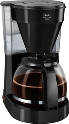 Melitta kaffemaskine sort Easy 2.0 med glaskolbe. brygger ca. 10 kopper