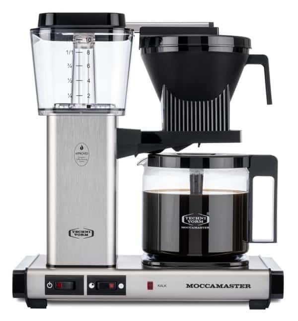Moccamaster 53778 Automatisk kaffemaskine - Brushed Silver Â
