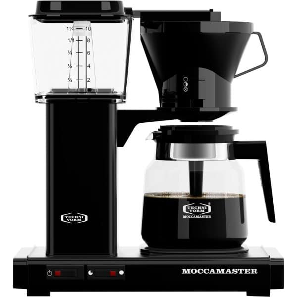 Moccamaster Manual Kaffemaskine, Sort