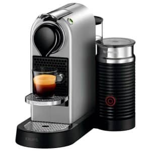 NESPRESSO CitiZ & Milk kaffemaskine fra Krups - Silver