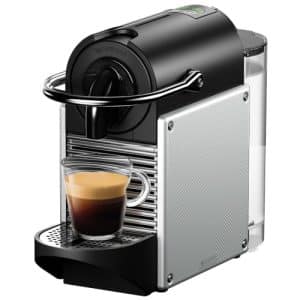 NESPRESSO Pixie kaffemaskine fra De'Longhi - Silver