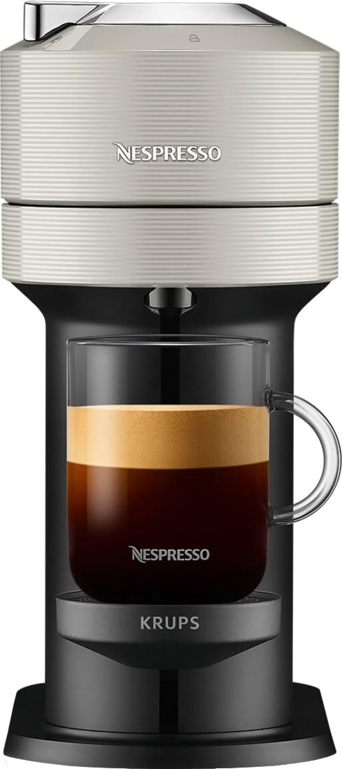 NESPRESSOÂ® Vertuo Next kaffemaskine fra Krups, Lys grå