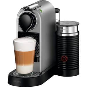 Nespresso CitiZ & Milk kaffemaskine, 1 liter, silver