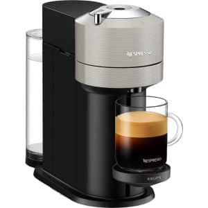 Nespresso Vertuo Next kaffemaskine, 1,1 liter, lysegrå