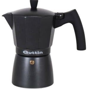 Quttin Espressokande Til Induktion - 6 Kopper - Sort