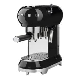 Smeg 50 s style espressomaskine ECF01 - sort