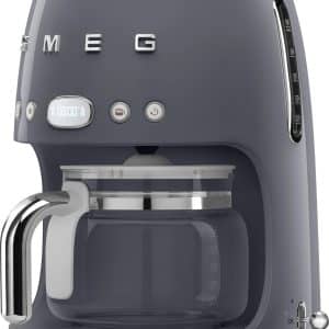 Smeg 50s Style kaffemaskine DCF02GREU (grå)