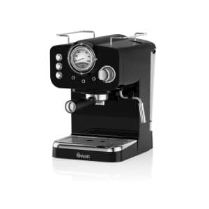 Swan Espresso Kaffemaskine Sort