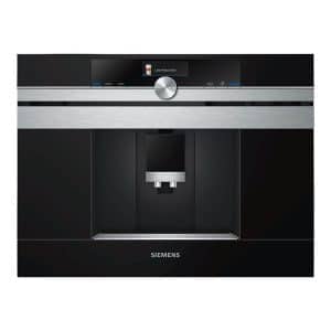 Siemens CT636LES6 - automatic coffee machine with cappuccinatore - 19 bar - stainless steel