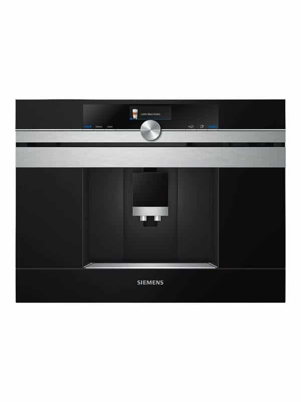 Siemens CT636LES6 - automatic coffee machine with cappuccinatore - 19 bar - stainless steel