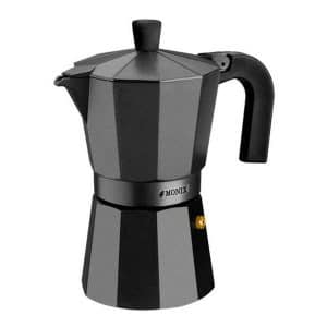Monix - Italiensk Kaffekande - 12 Kopper - Sort