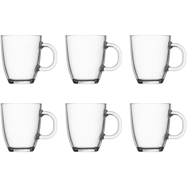 BISTRO, krus i glas, 0,35 l - 6 stk.