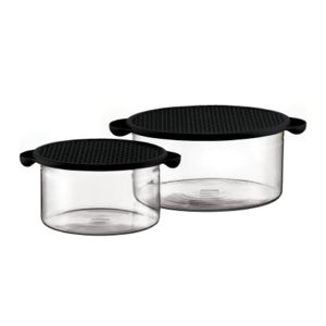 BODUM HOT POT SET - 2 pcs - black