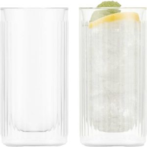 Bodum Douro Gin & Tonic Double Walled Cocktailglas 30cl 2stk