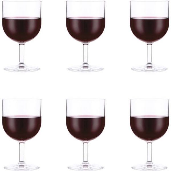 Bodum Oktett Rødvinsglas 25cl 6stk