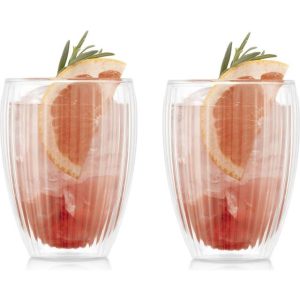 Bodum Pavina Dobbeltvægget Drinksglas 32cl 2stk