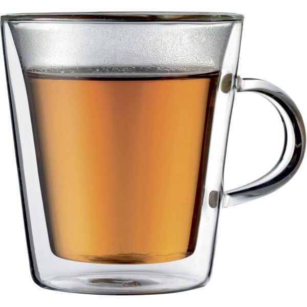 CANTEEN Dobbeltvægget glas m hank, 2 stk. - 0,2 l