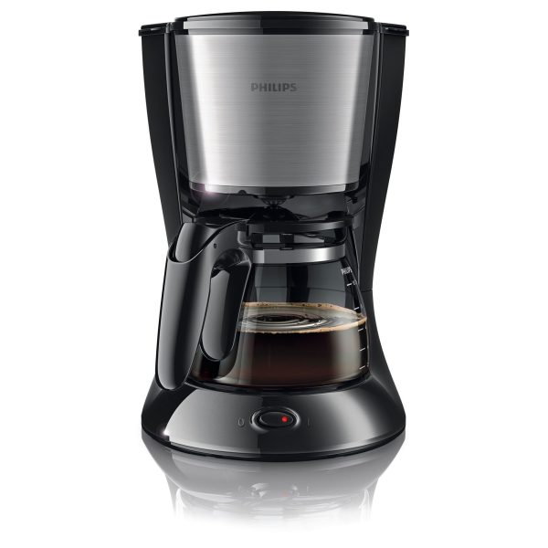 HD7462/20 Daily Collection kaffemaskine, metal/sort