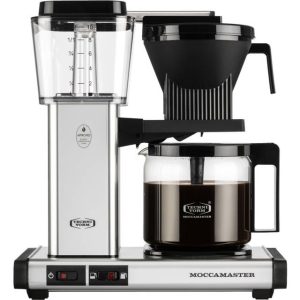 Moccamaster Select kaffemaskine, poleret sølv