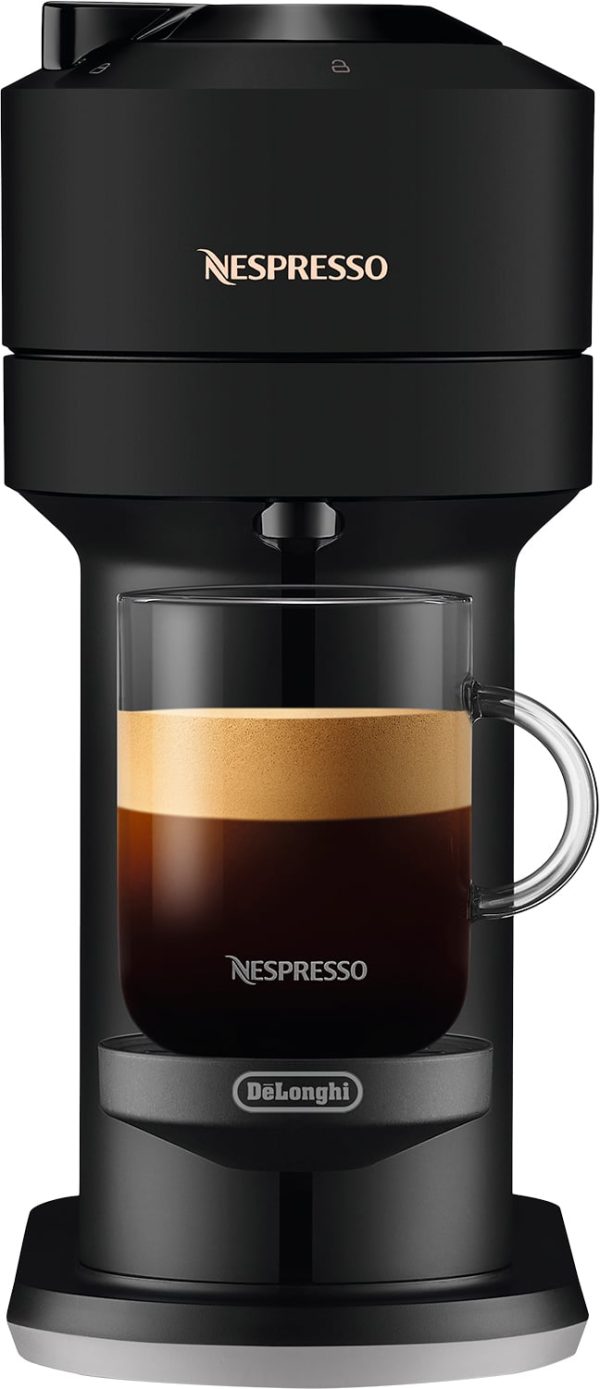 Nespresso Vertuo Next Kaffemaskine fra De'longhi®, Matt Blac