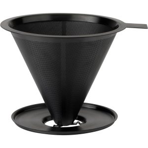 Nohr slow brew kaffetragt, black metallic