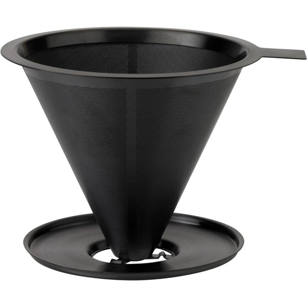 Nohr slow brew kaffetragt, black metallic