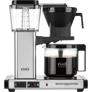Optio kaffemaskine 1,25 liter, Polished Silver