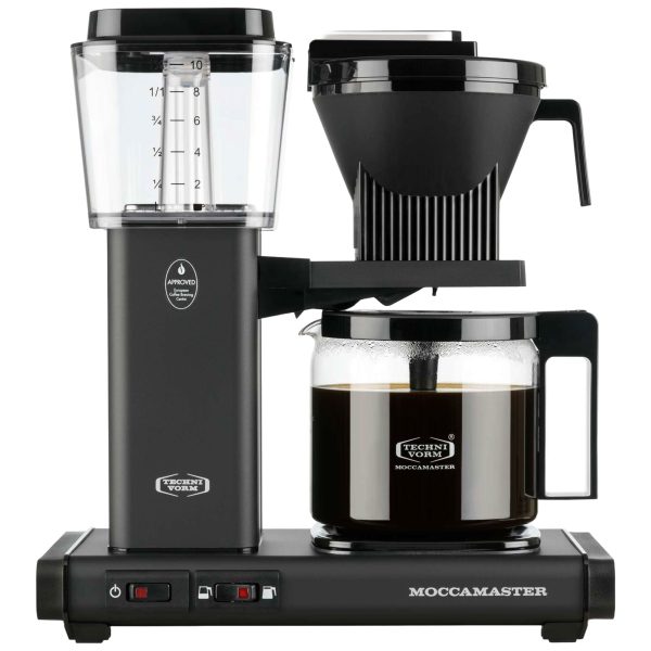 Optio kaffemaskine, matt black