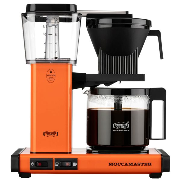 Optio kaffemaskine, orange