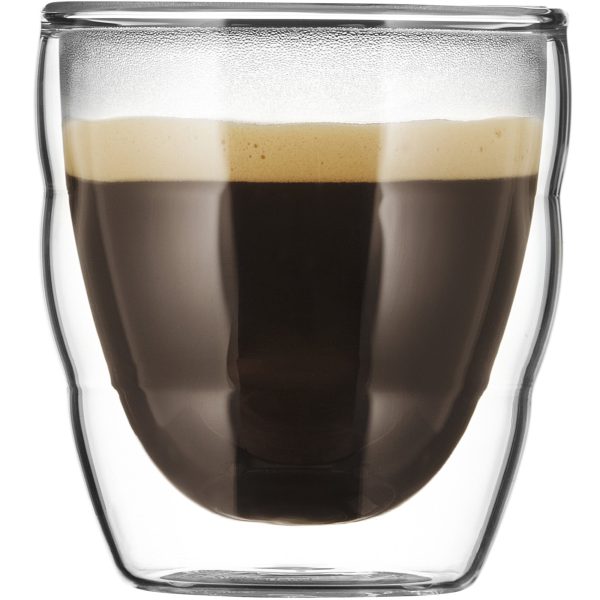 PILATUS Dobbeltvægget espressoglas - 2 stk.