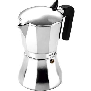 Fagor Italiensk Kaffe Kande Stål Aluminium 9 Kopper