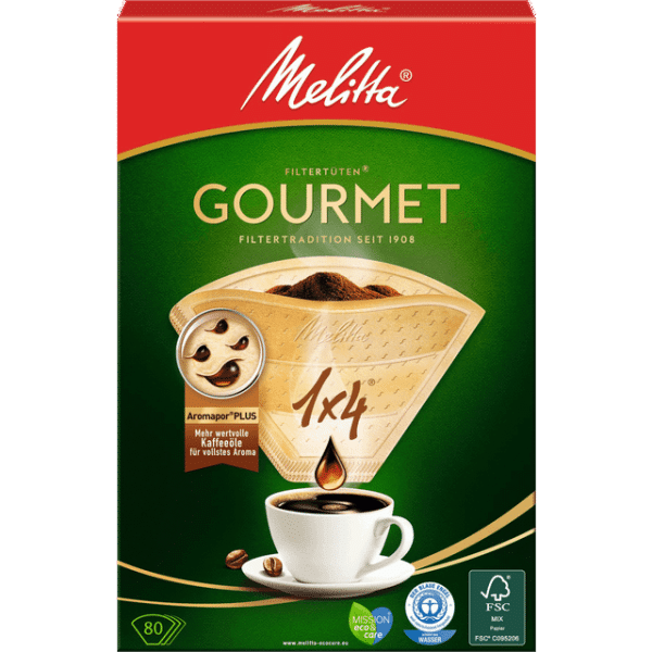 Melitta Ft Gourmet 1x4 BR 80ST