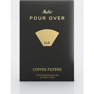 Melitta Kaffefiltre af Papir 1x4 Pour Over 40 Stk