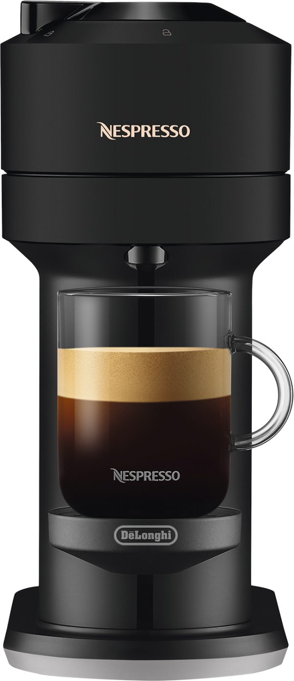 Nespresso Vertuo Next Kaffemaskine fra De'longhi®, Matt Blac