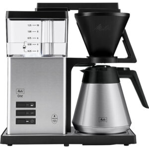 Melitta One Therm kaffemaskine, rustfrit stål