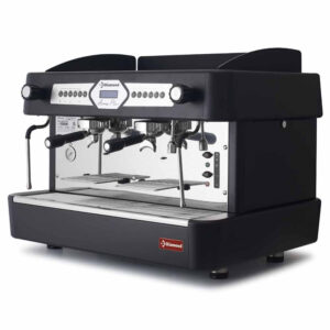 Kaffemaskine 2 grupper, automatisk (med display) - SORT