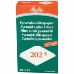 Melitta Pyramid No. 202 Coffee Filter 5x100st