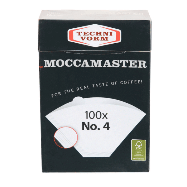 Moccamaster Techni Vorm Coffee Filter No. 1x4 100pcs