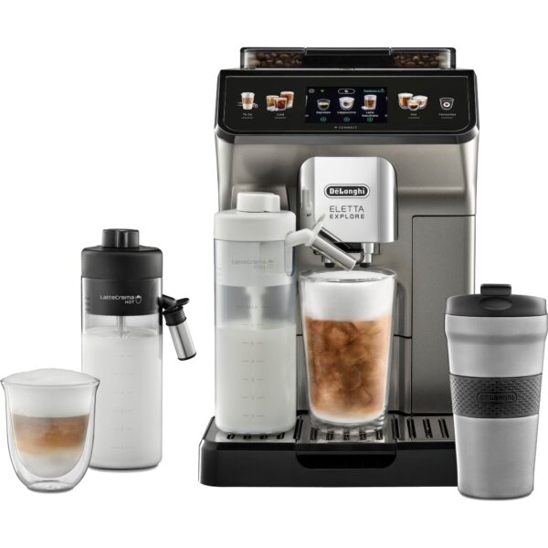 Delonghi - Eletta Explore ECAM450.86.T espressomaskine, titanium