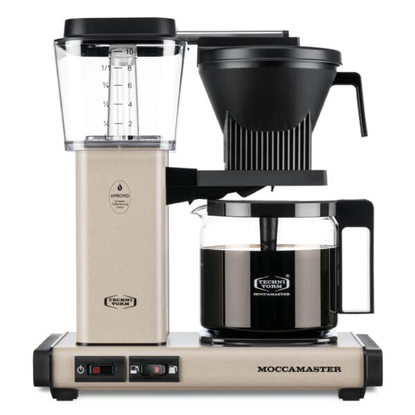 - Moccamaster Optio Kaffebrygger Sand Stone
