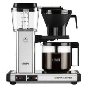 Moccamaster - Optio kaffemaskine, sølv