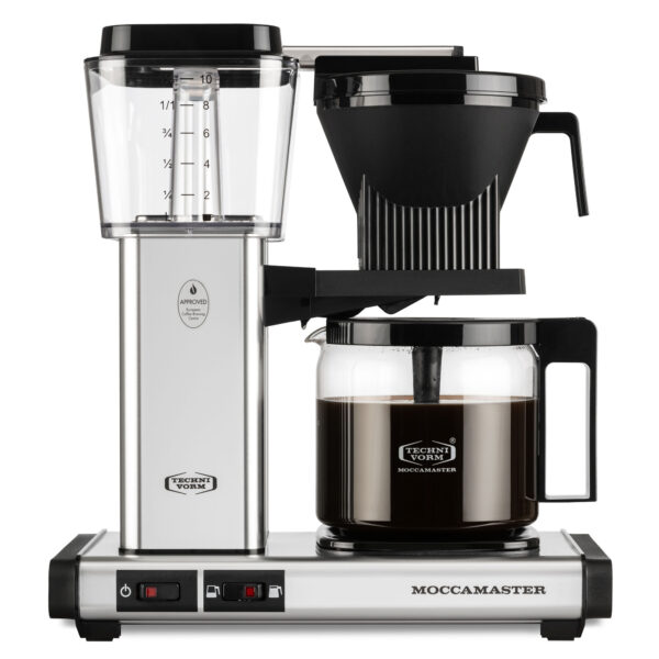Moccamaster - Optio kaffemaskine, sølv