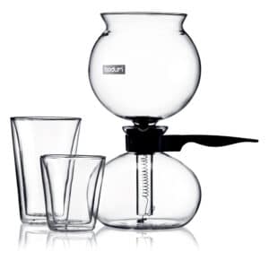 Bodum PEBO vakuum kaffebrygger, sort
