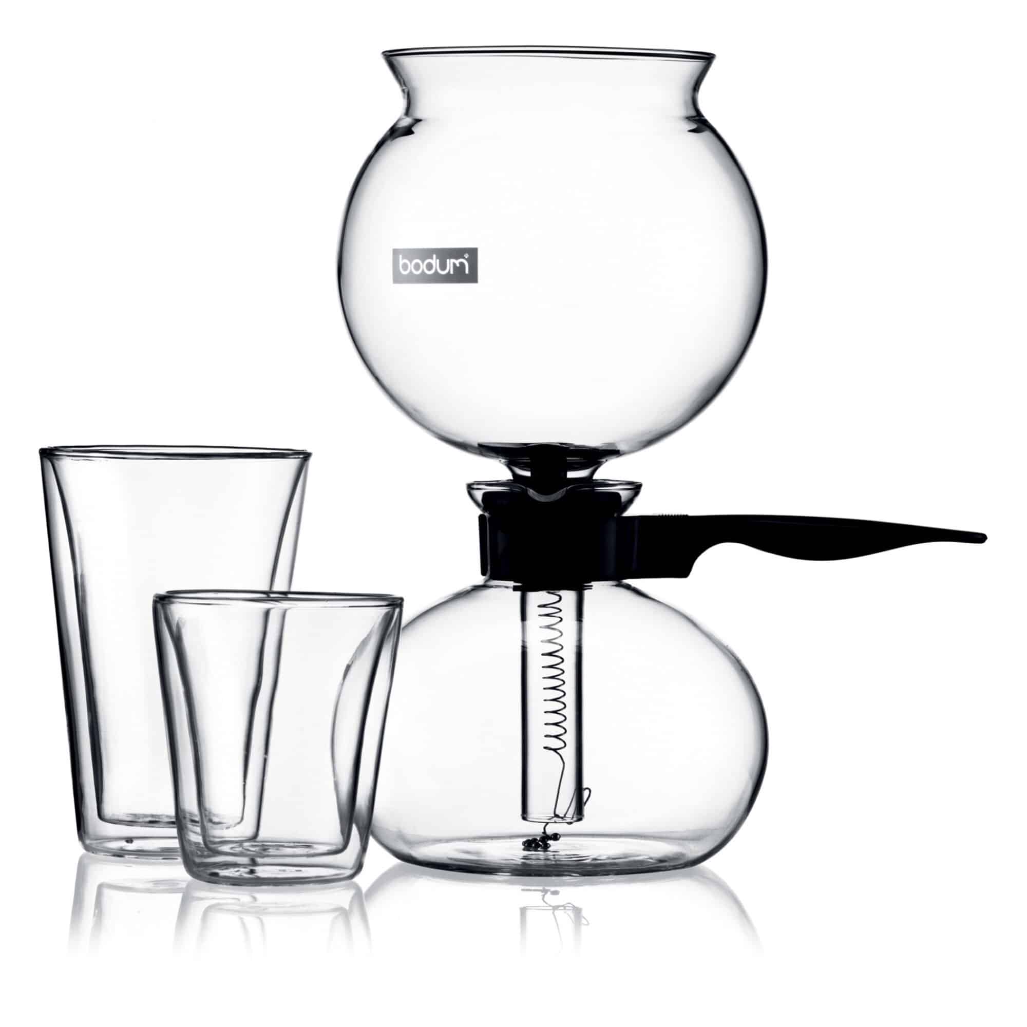 Bodum PEBO vakuum kaffebrygger, sort