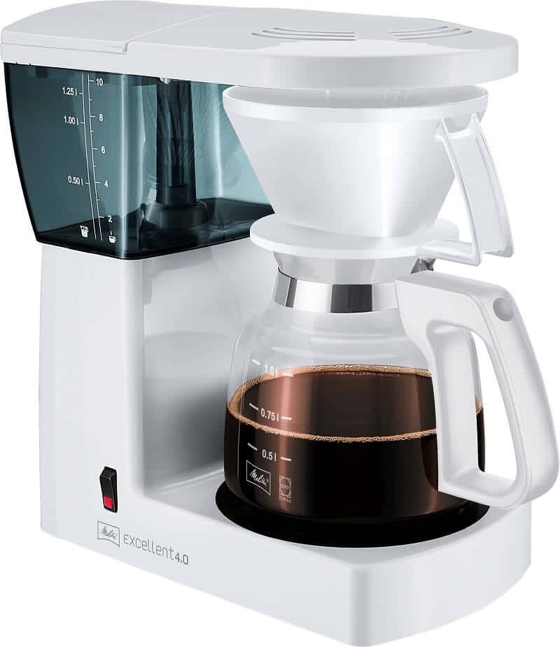 Melitta Excellent kaffemaskine hvid 4,0