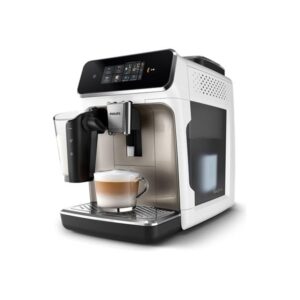 Philips Series 2300 EP2333 - automatic coffee machine with cappuccinatore - 15 bar - white/chrome